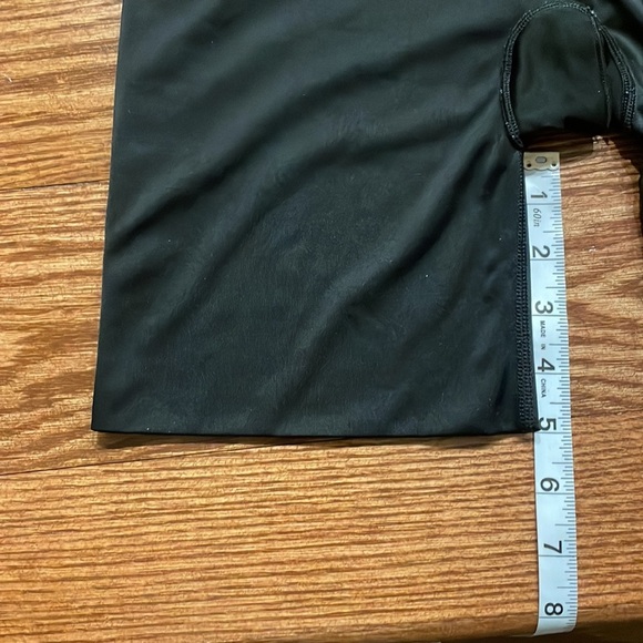 SPANX by Sara Blakey tank SHAPER BODYSUIT mid thigh BLACK Large - Picture 7 of 9